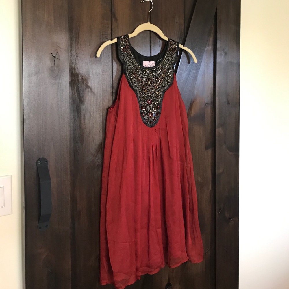 NWOT Burgundy Dress
