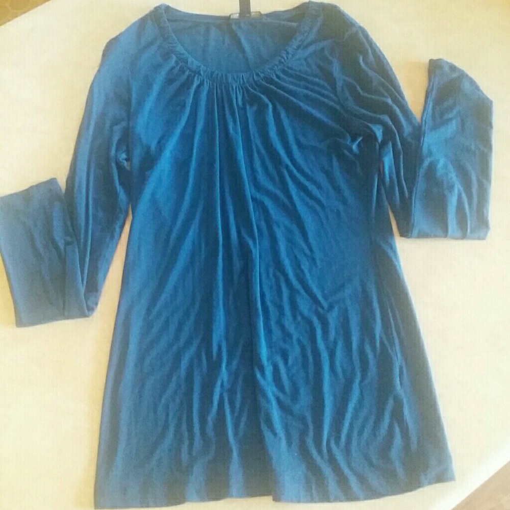 Banana Republic M Stretch Blue Navy shirt