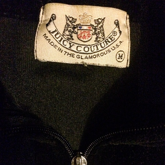 JUICY COUTURE🤗saLe✌🏻️Classic Velour ZipUp Track - Picture 3 of 3