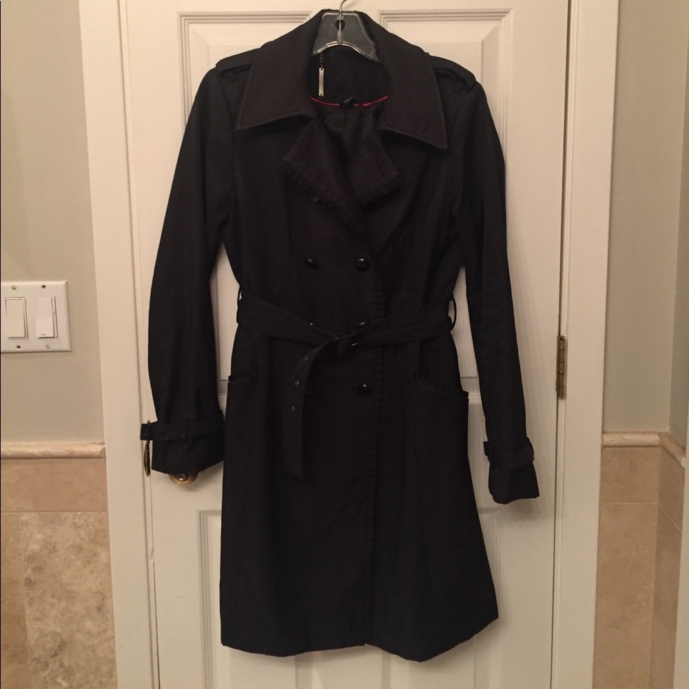White House Black Market trench coat.  Sz. S