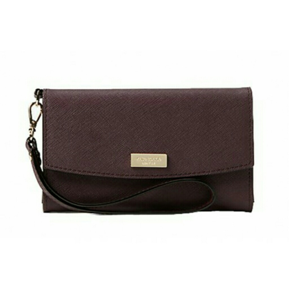 💲SALE!💲♠Kate Spade Wristlet in mahogany!
