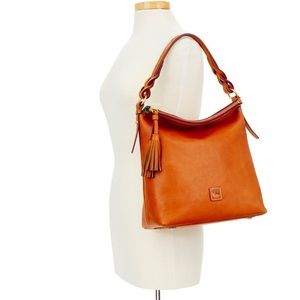 Dooney & Bourke Leather Small Sloan Bag - Natural