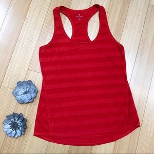 ATHLETA red tank top, M. ATHLETA red tank top, M.