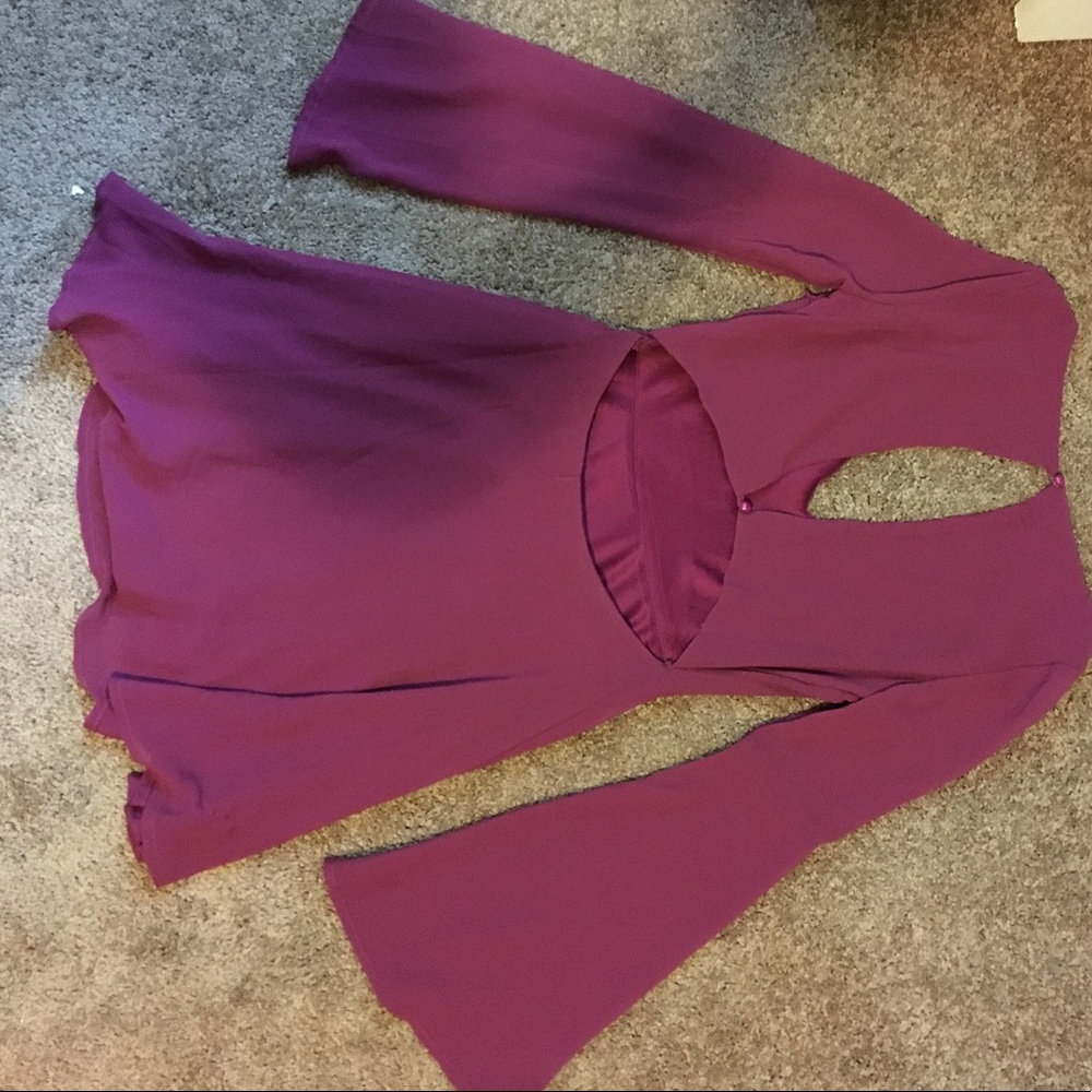 Tobi Tuscany dress in berry! - Picture 2 of 4