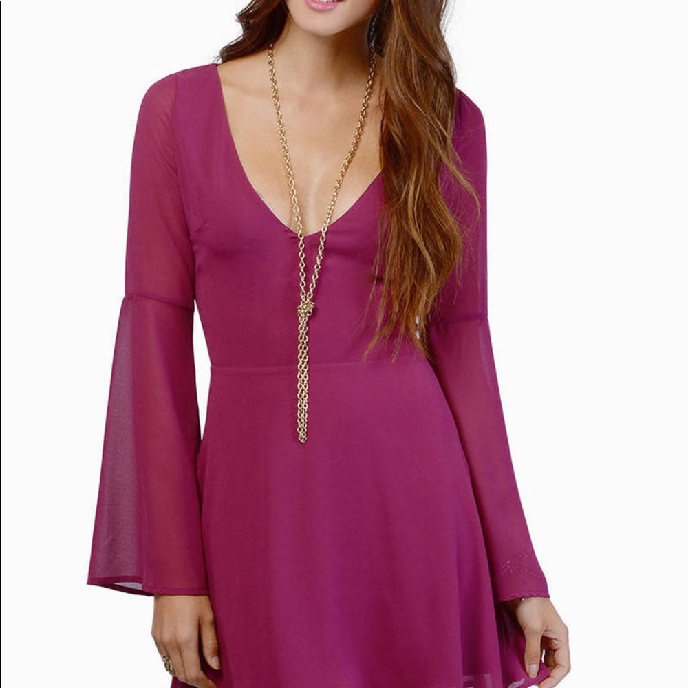 Tobi Tuscany dress in berry! - Picture 4 of 4
