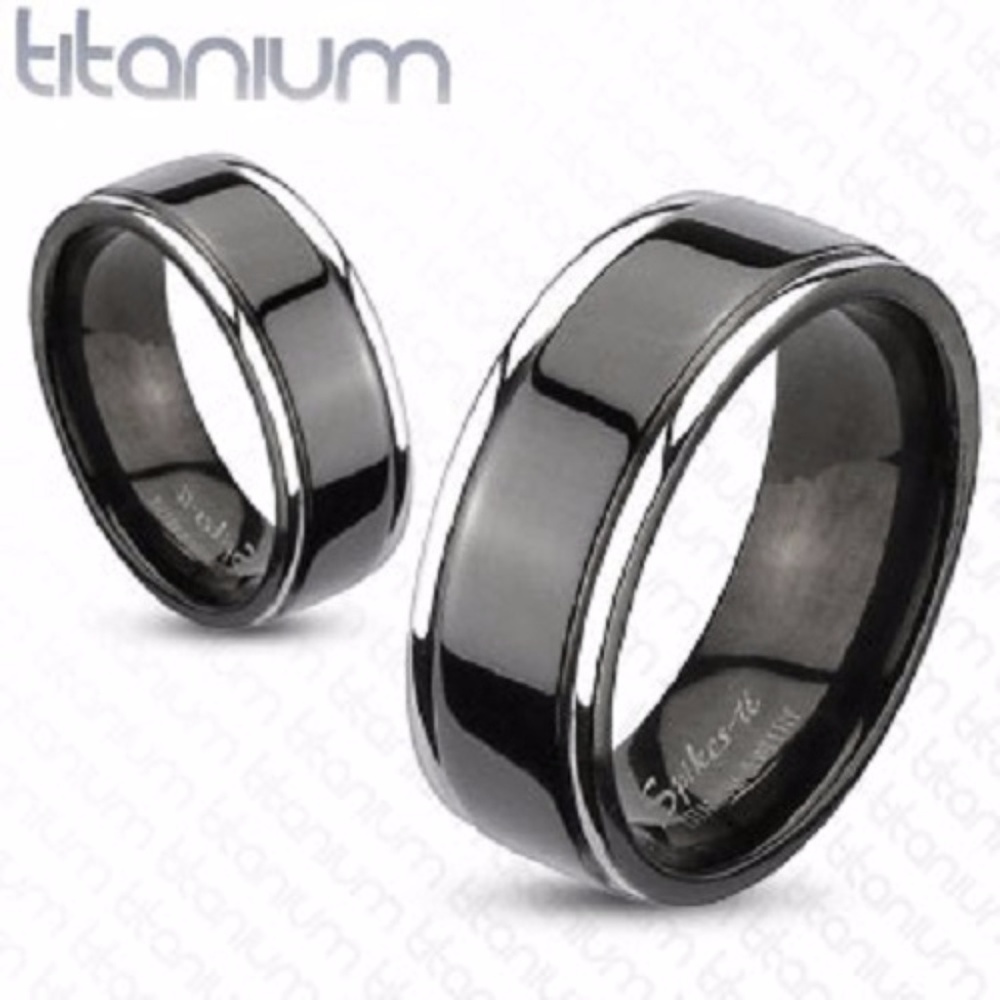 New 8mm Men's Titanium Wedding Band Ring