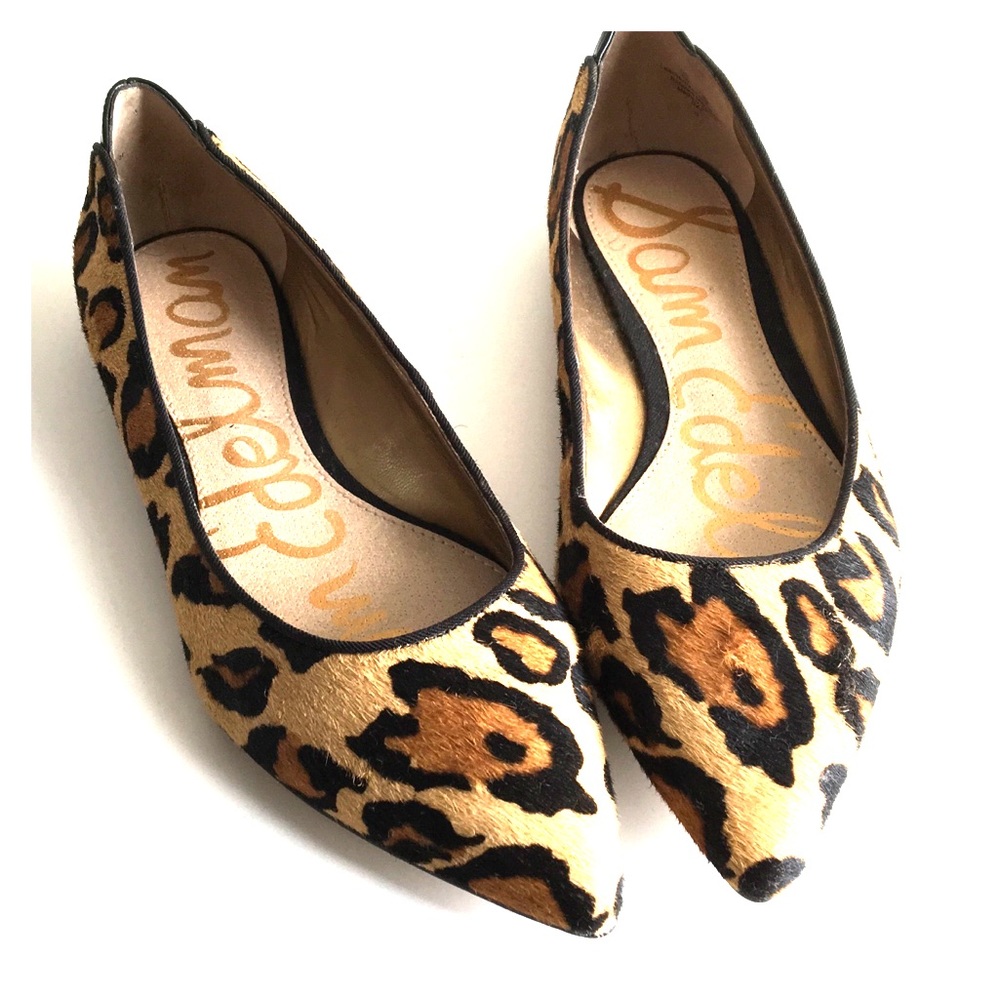 Sam Edelman 'Rae' Leopard Flats