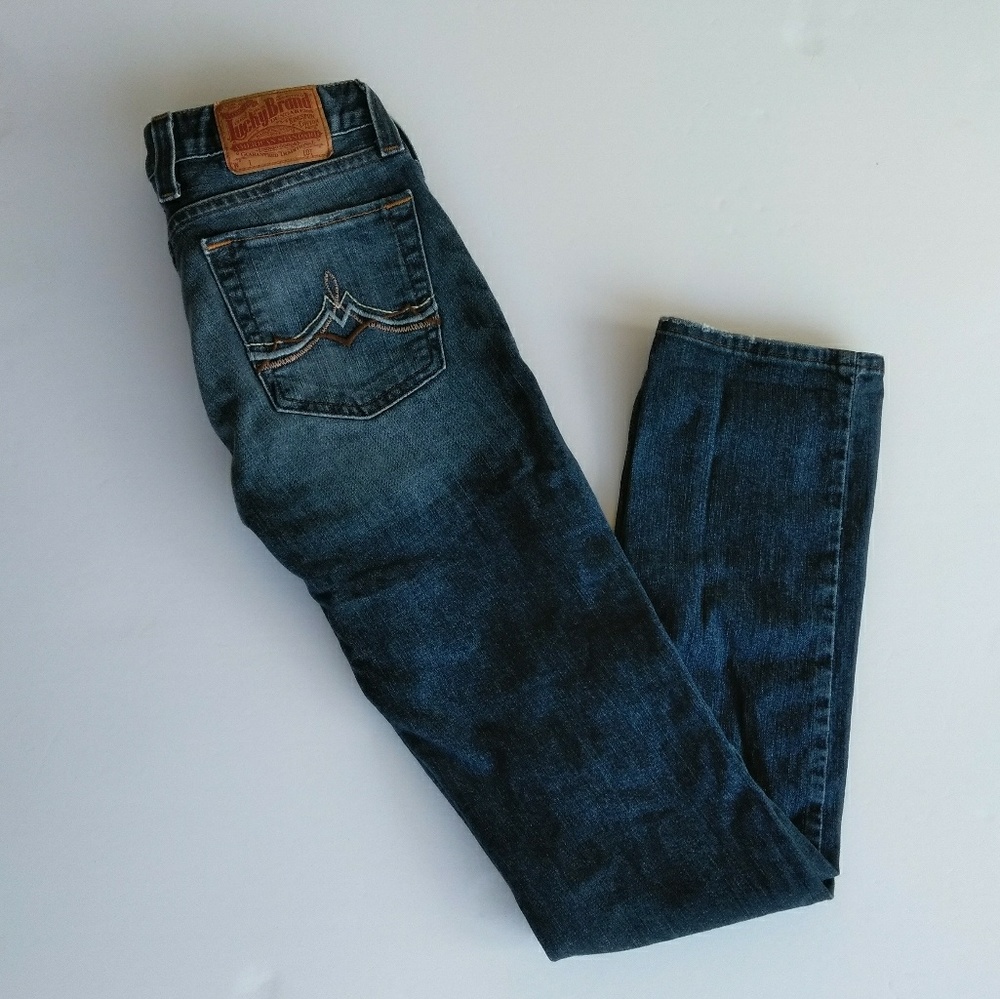 Lucky Brand Bronx Lola Straight Leg Jeans size 26