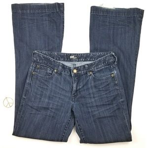 Express Dark Flared Leg Jeans Express Dark Flared Leg Jeans