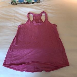 Pink lululemon tank Pink lululemon tank