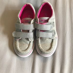 Toddler Girl Sperry with Velcro