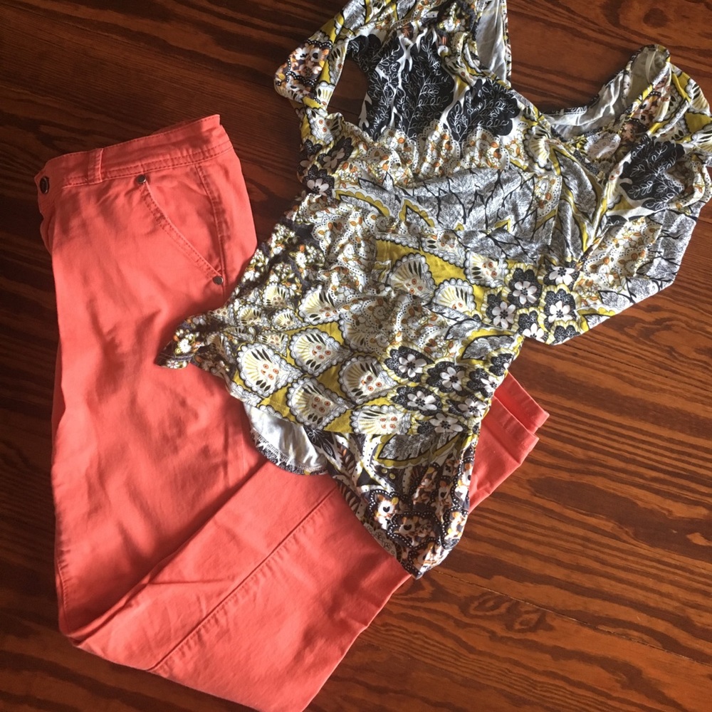 Light Orange Pilcro Pants