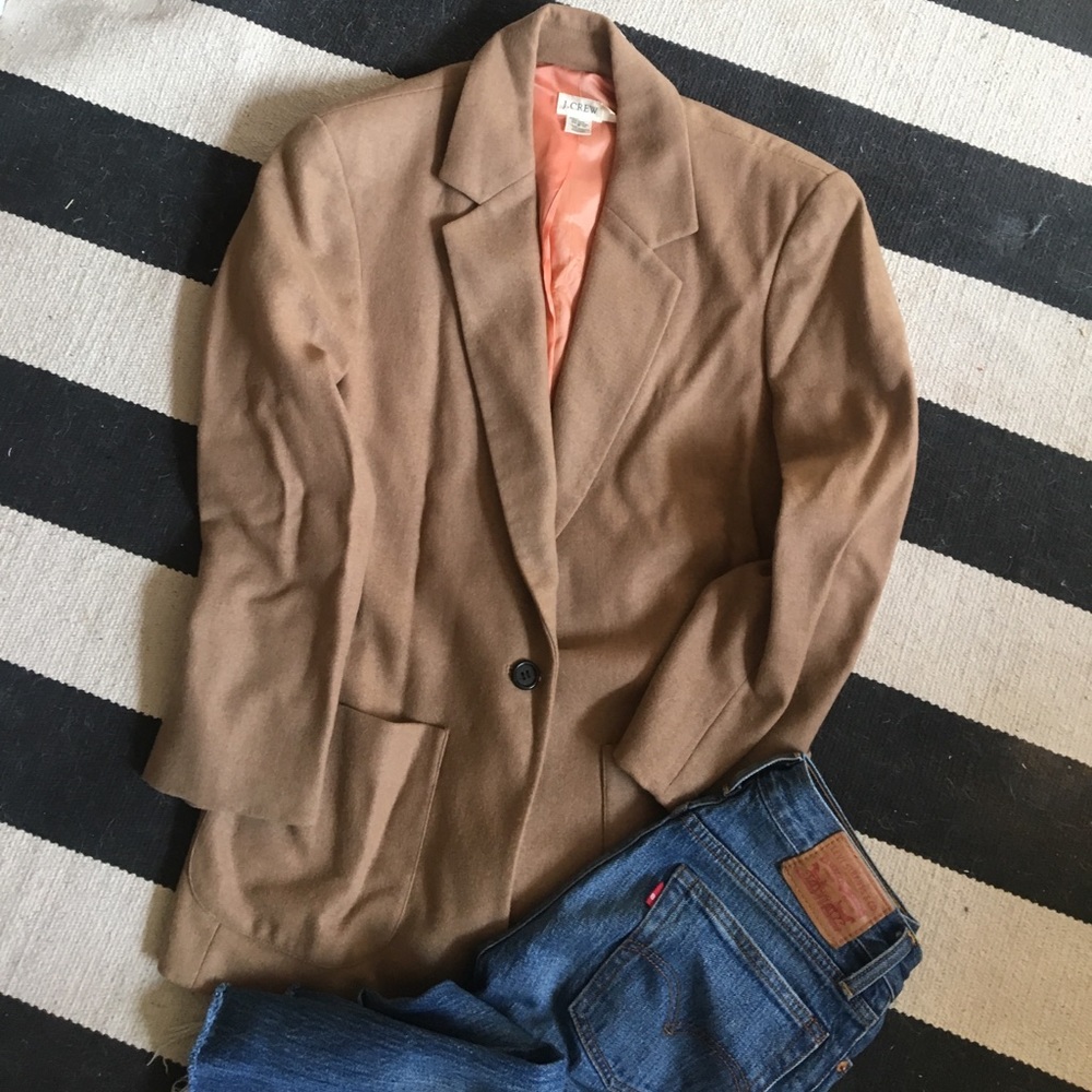 Oversized J.Crew wool blazer