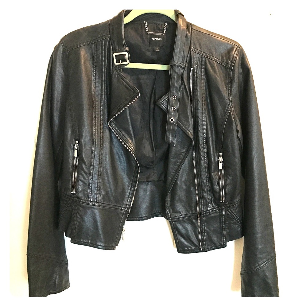 Express Leather Jacket (Black)
