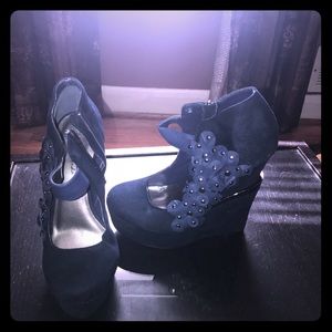 Mary Jane Wedge Style Shoes