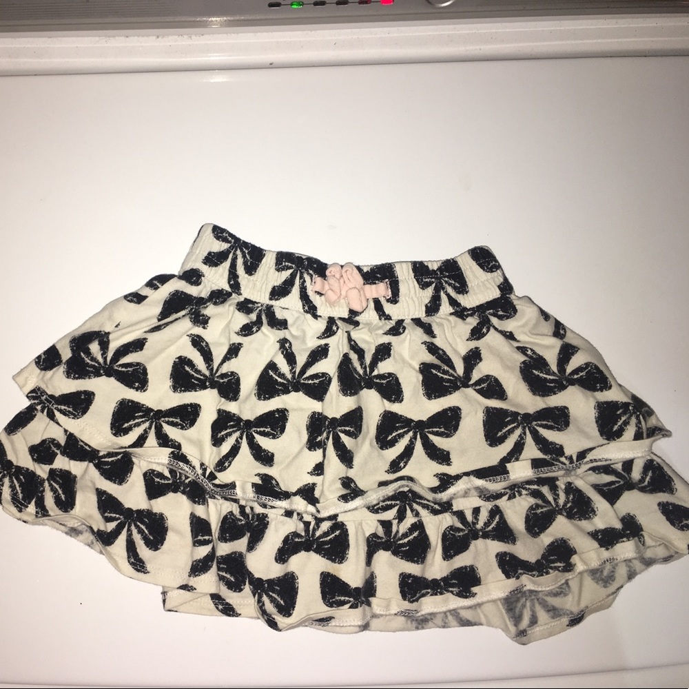 CRAZY 8 Bow Ruffle skirt!