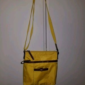 Nine West Yellow Handbag Crossbody Messenger Bag Nine West Yellow Handbag Crossbody Messenger Bag