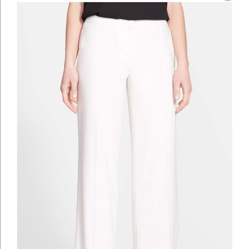 CLASSIQUES ENTIER 'Papyrus Weave' Trouser pants