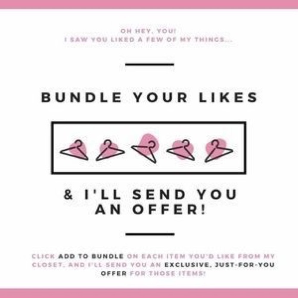 Bundle and save 💲😍‼️ get an offer!❤️