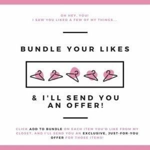 Bundle and save 💲😍‼️ get an offer!❤️