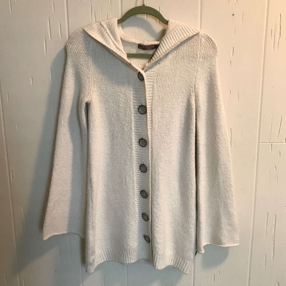 Tunic Sweater with Hood