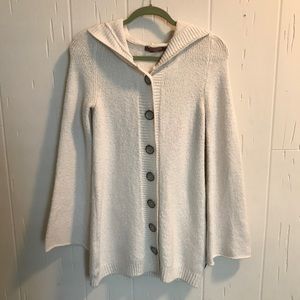 Tunic Sweater with Hood