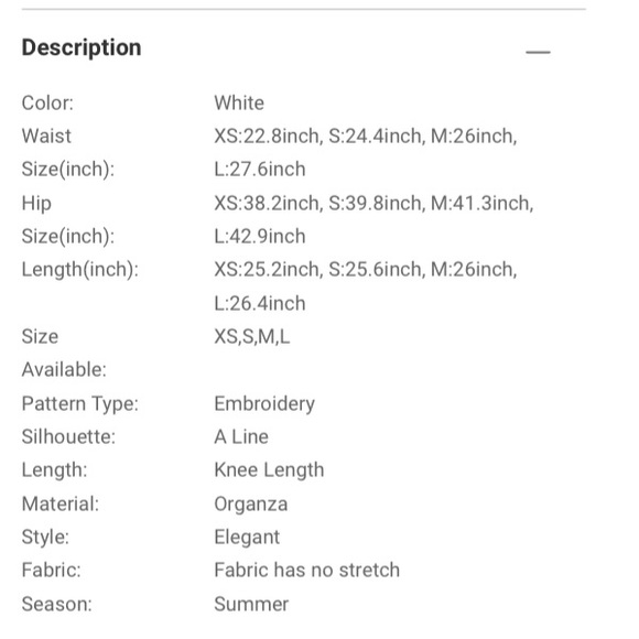 HP🏆Flower embroidered mesh overlay skirt - Picture 5 of 5