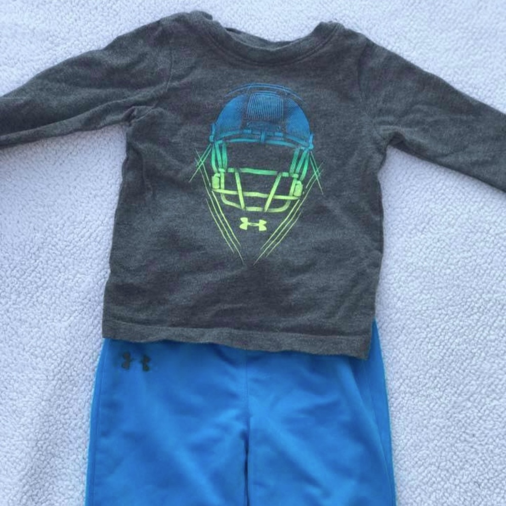 12m Under Armour Longsleeve & Pant Set