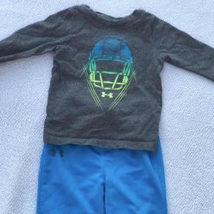 12m Under Armour Longsleeve & Pant Set
