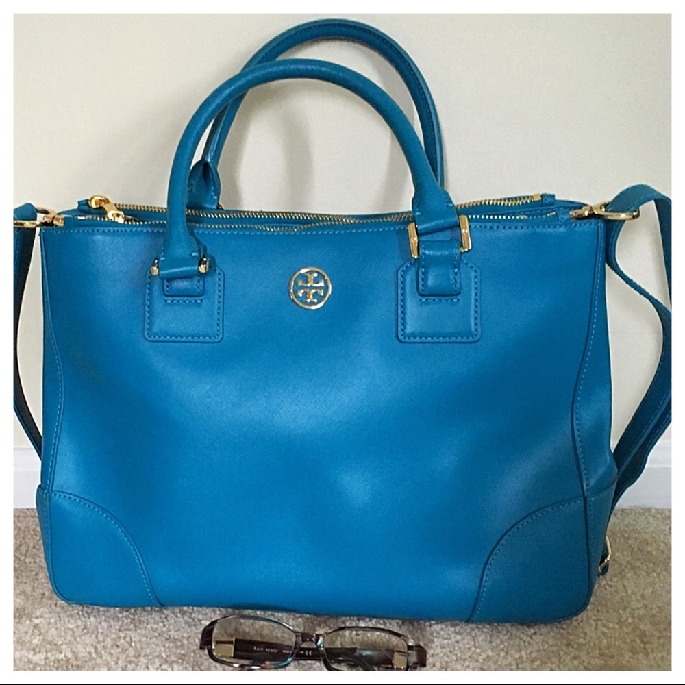 Tory Burch Robinson Leather Tote