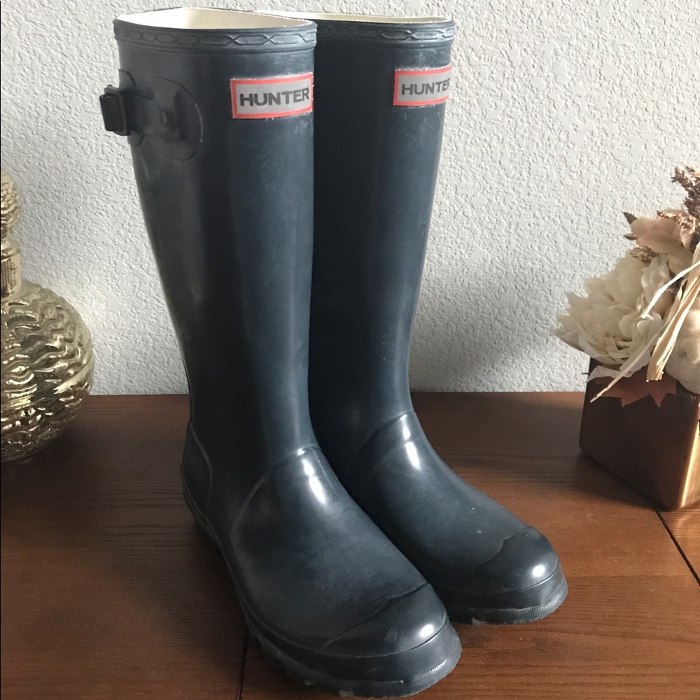 Hunter rain boots