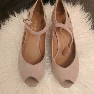 Madeline Stuart Peep Toe Heel