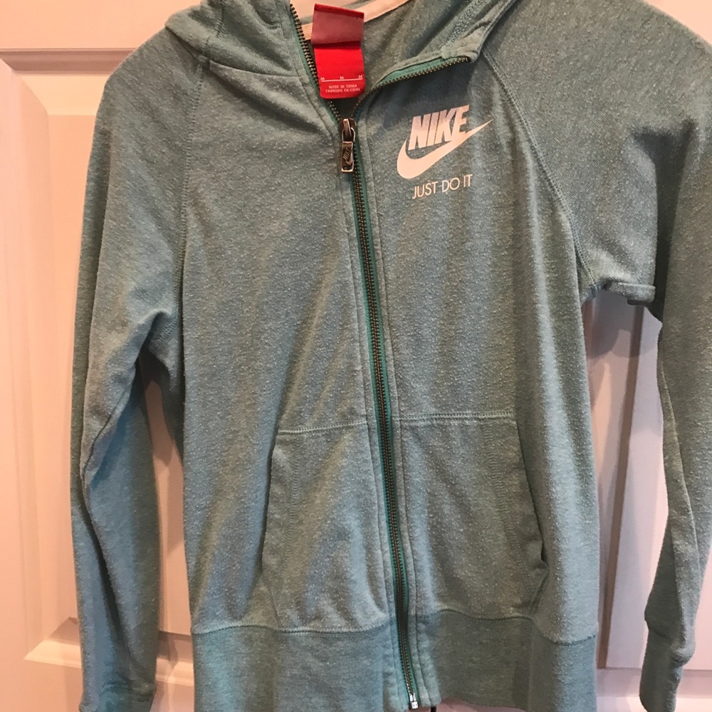 nike girls zip up