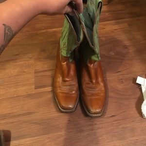 Ariat square toed boots