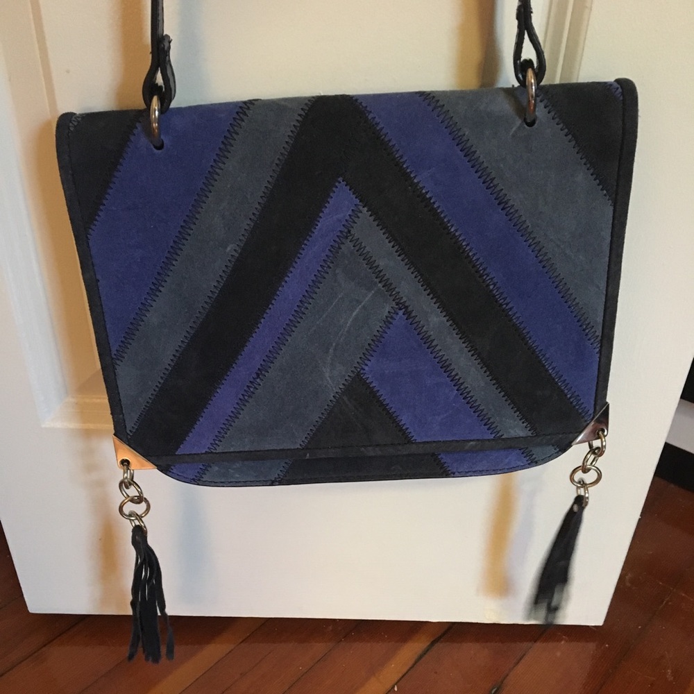Zara patchwork purse