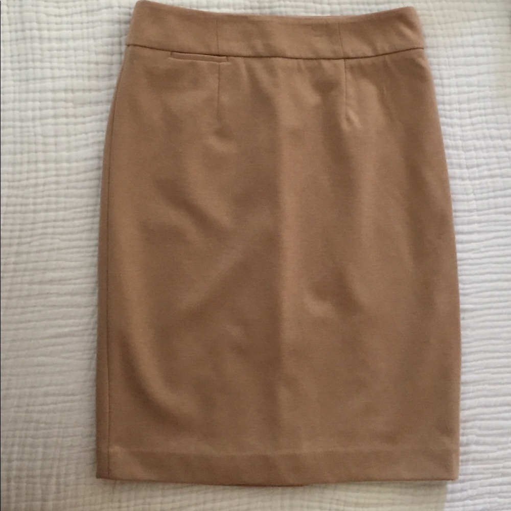 Khaki business skirt