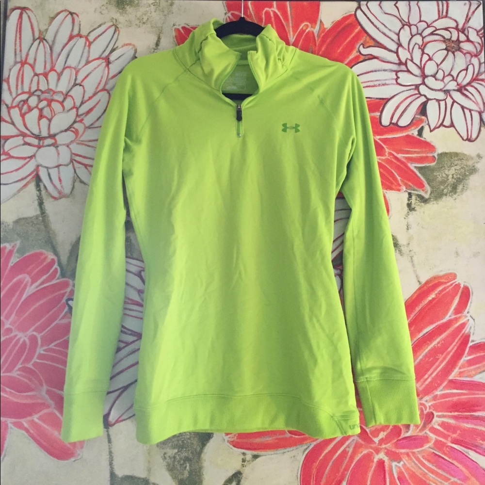 UnderArmour thermal fleece pullover💚