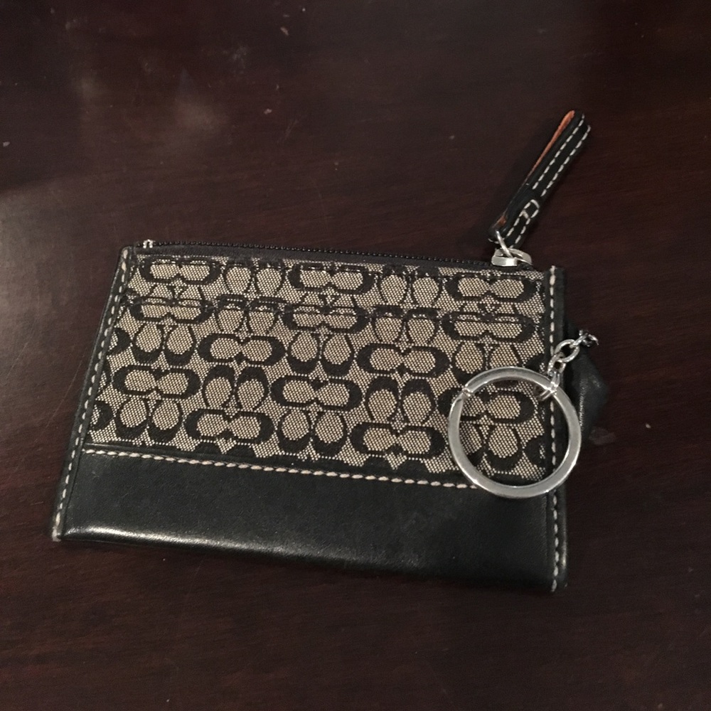 Coach card holder