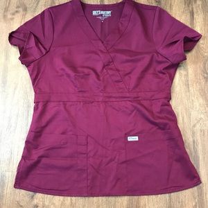 Grey's Anatomy scrub top size M
