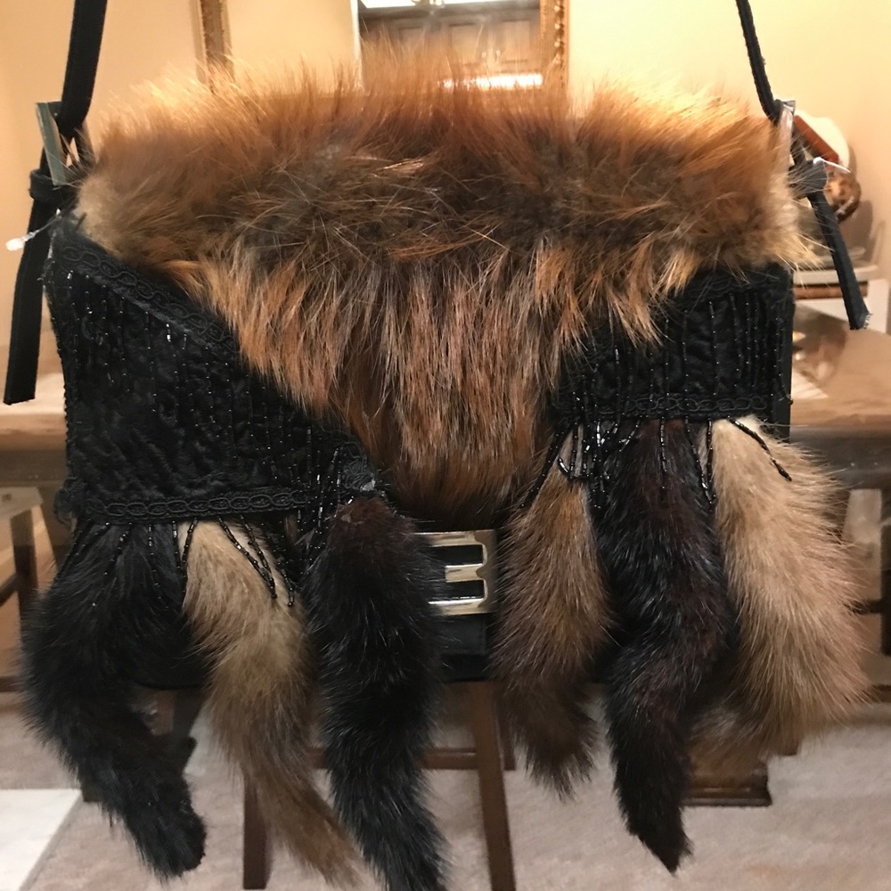 Fur purse