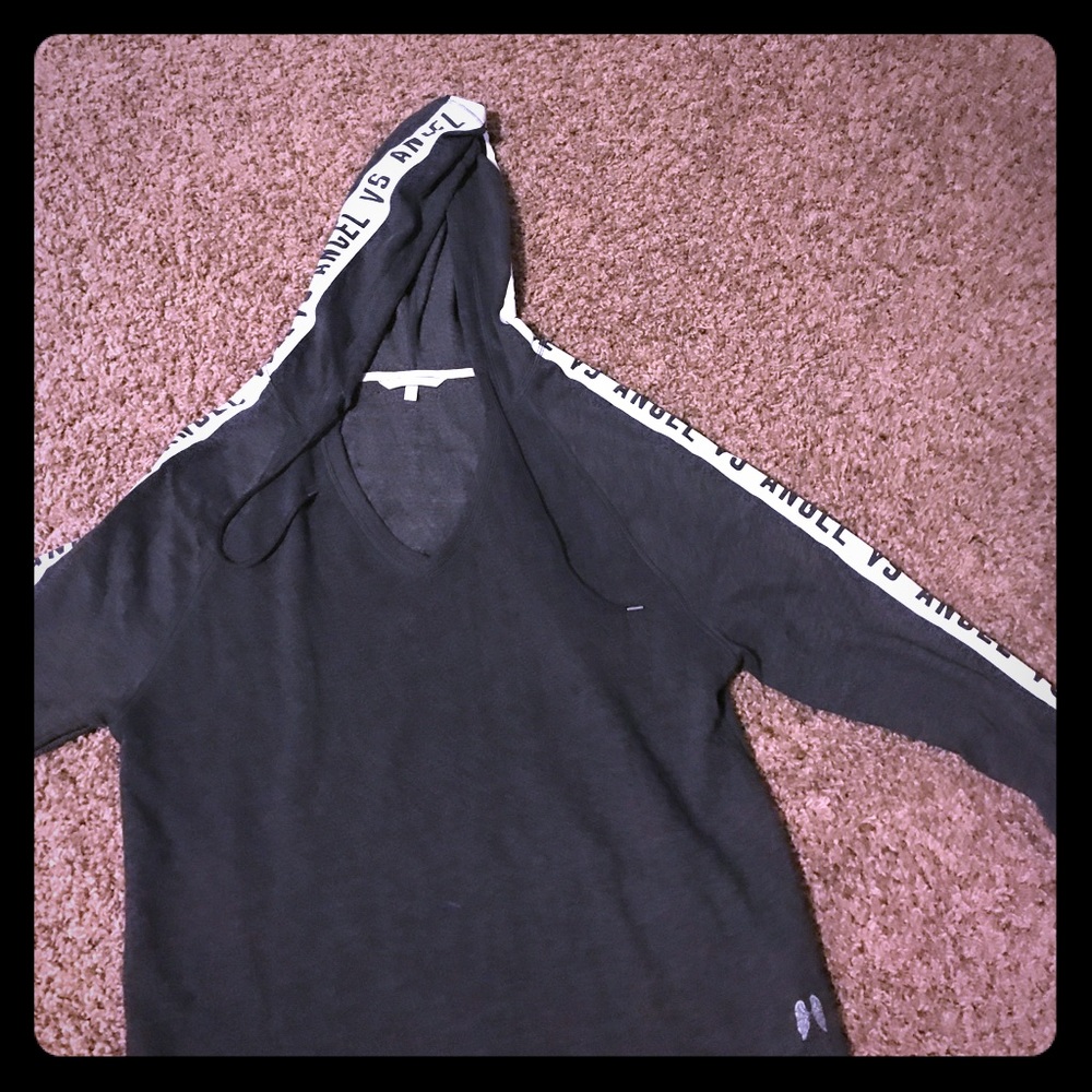 Super cute poncho style Victoria Secret hoodie