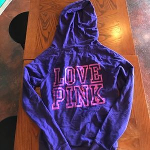 PINK zip up jacket