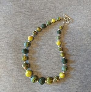 Green necklace