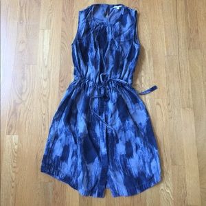 GAP Blue button down dress