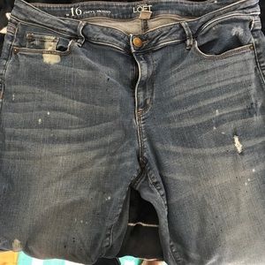 Loft jeans- curvy