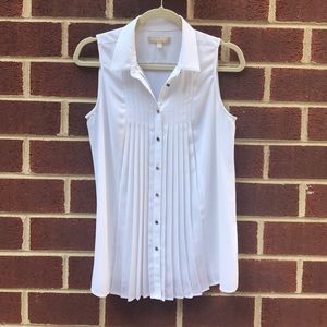 Banana Republic sleeveless blouse