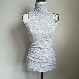 WHBM Sleeveless Turtleneck Sweater