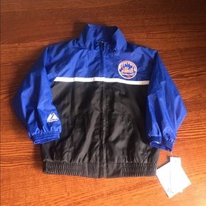 NWT Majestic New York Mets windbreaker