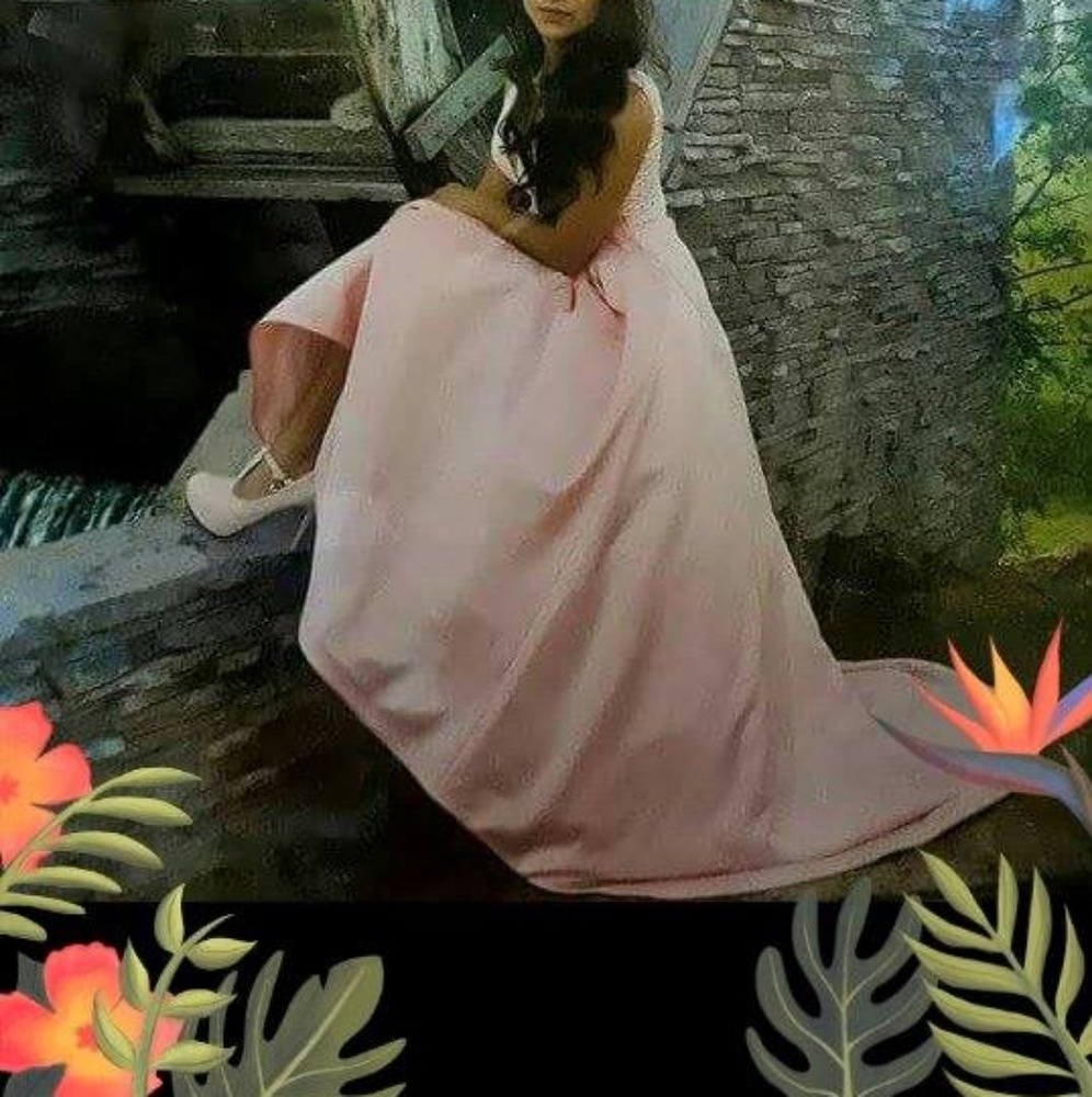 Quinceanera dress color blush