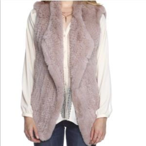 Heartloom Rabbit Fur Vest
